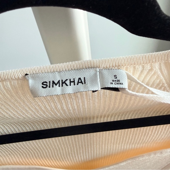 SIMKHAI Giuliana Sweetheart Knit Top - Picture 8 of 10